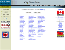 Tablet Screenshot of citytown.info